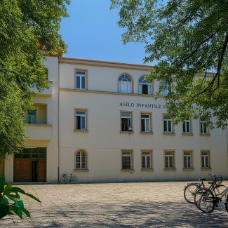 Asilo Sella in primavera